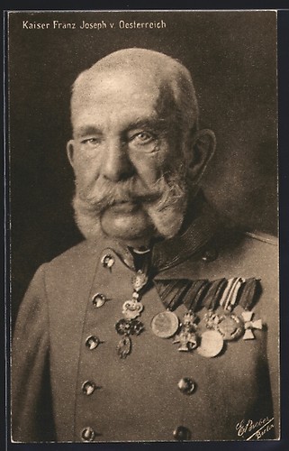 Carte postale empereur
