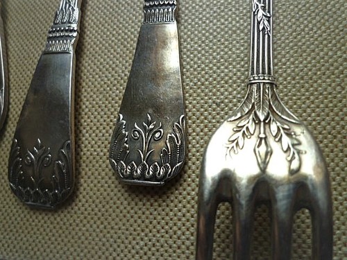 Couverts anciens métal - couverts,