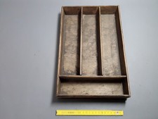 ancien range stylo bureau en bois 1950 deco usine atelier