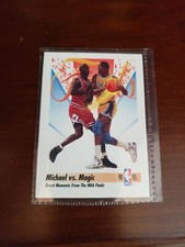 Michael Vs Magic  Skybox 1991