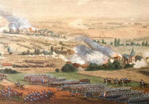 Militaria gravure originale - originale, de
