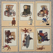 HERGE TINTIN 6 Chromos Voir et