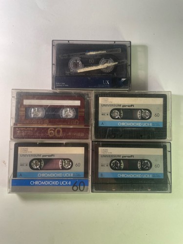 Lot cassette chrome divers - lot,