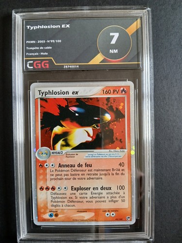 Carte pokémon typhlosion - carte, fr