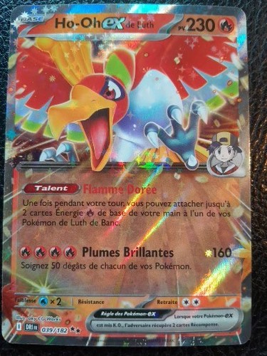 Carte pokémon ex de - ho-oh,