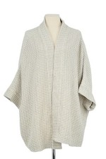 Gilet en coton beige Momoni L