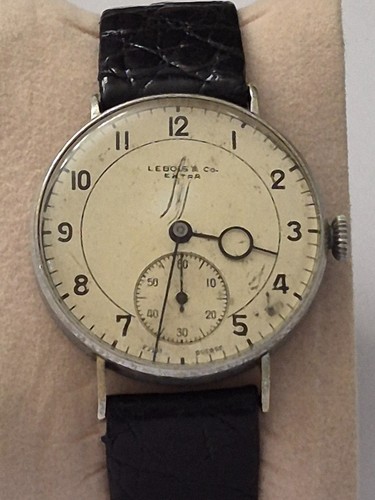 Rare montre lebois co - rare,