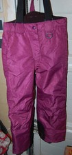 Crivit pantalon de ski  fille  violet   122/128  --- 6-8 ans - Bretelles