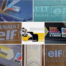 Autocollant Vitre arrière ELF