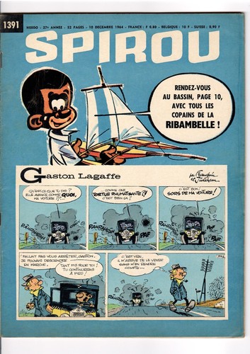 Spirou 1391 gaston - (1964),