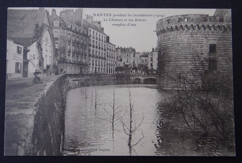 Cpa carte postale - postale, nantes