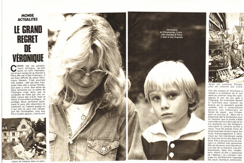 Reportage veronique sanson - , "