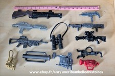 Lot d'accessoires, armes pour action man