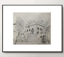 VUE DU CHATEAU A CAGNES SUR