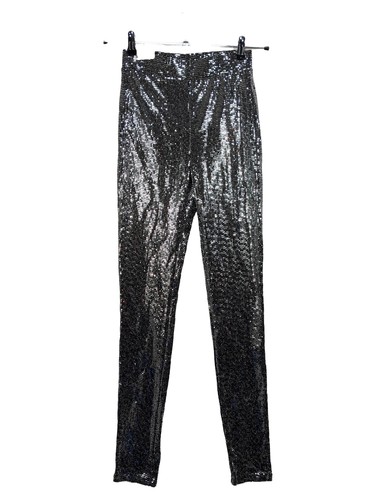 Zara leggings femme argent - leggings,