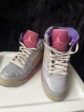 basket Jordan 5  rétro Gris Béton taille 37 Année 2013