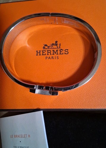 Vintage hermes bracelet logo - h,