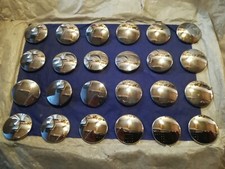 Empire allemand. Bouton argent plat . Diam : 22 mm .  Original.