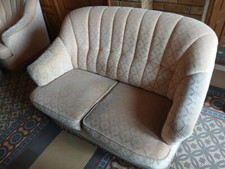 Canapé 2 places + 3 Fauteuils Vintage / Rétro