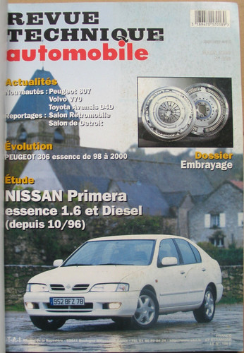 Revue technique nissan primera - revue,