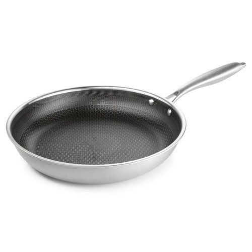 Inox poêle frire 20cm - poêle, à