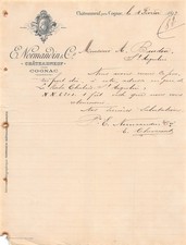 FACTURE  1899 E NORMANDIN A