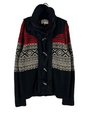 DESIGUAL Manteau En Laine À 20% Pull Cardigan Pour Hommes Taille 2XL