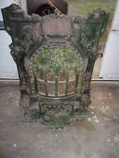 beau Poêle à bois émaillé Deville sorti de grenier SALAMANDRE