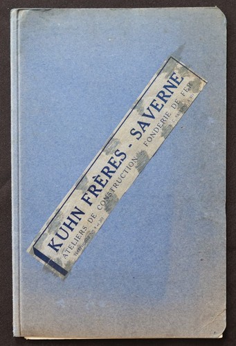 Catalogue 1934 kuhn frères - kuhn,