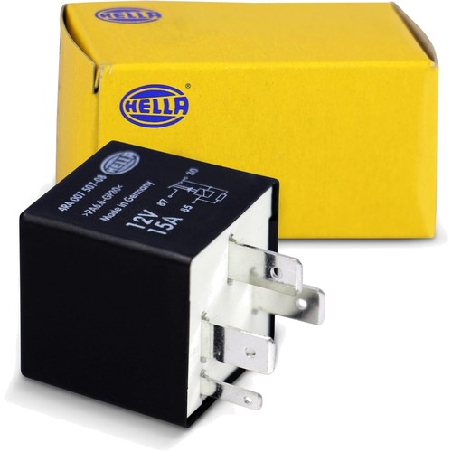 Hella relais 12v 4pôle noir - hella,