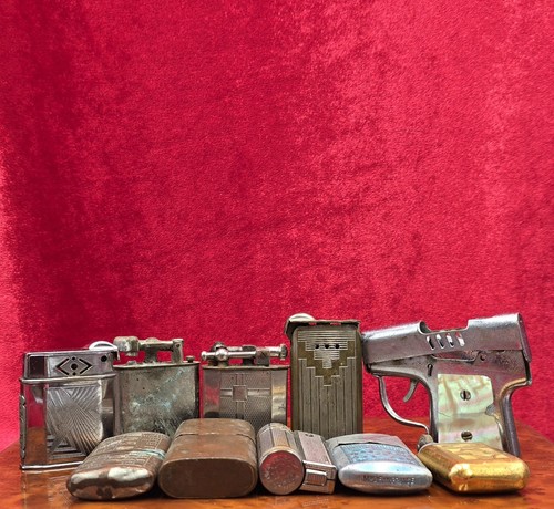 Lot briquet ancien vintage - briquet,