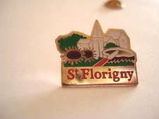 PINS RARE EGLISE SAINT FLORIGNY BOURGOGNE FRANCHE COMTE wxc k
