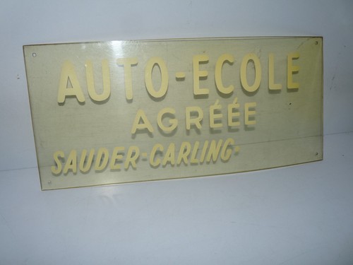 Ancienne plaque publicitaire - ancienne,