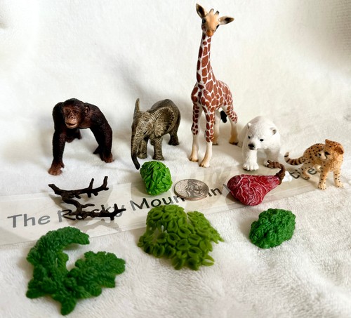 Schleich lot chimp baby - schleich, 10