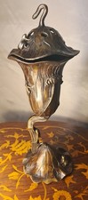 brule encens bronze art