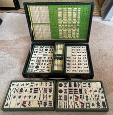 Ensemble de mahjong dos bambou