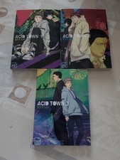 Lot 3 mangas yaoi - Acid Town - Tomes 1 à 3 - KYUGO - Taifu