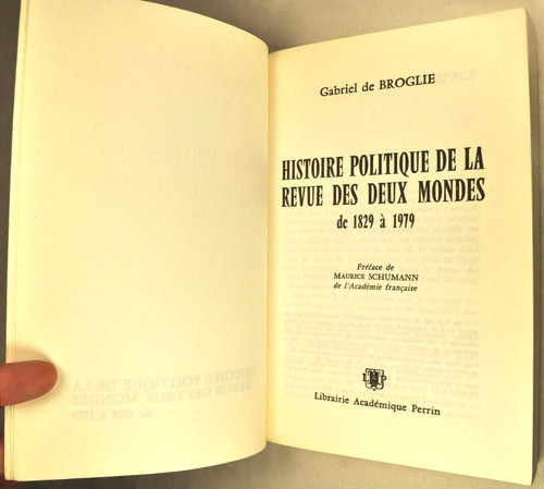 Broglie histoire politique - histoire,