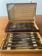 Ménagère couteaux anciens orfèvrerie Renoult Rouen