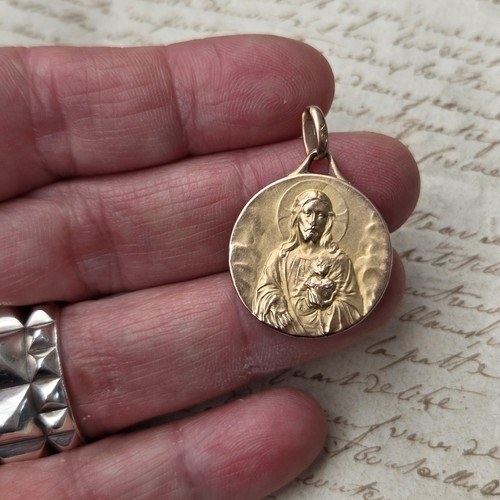 Médaille ancienne plaqué - ancienne, or