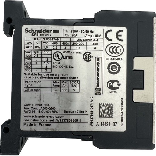 Contacteur 24v schneider - ,