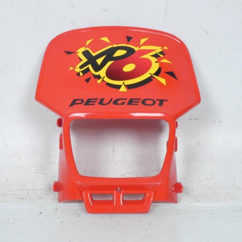 Plaque phare rouge pour moto - rouge,
