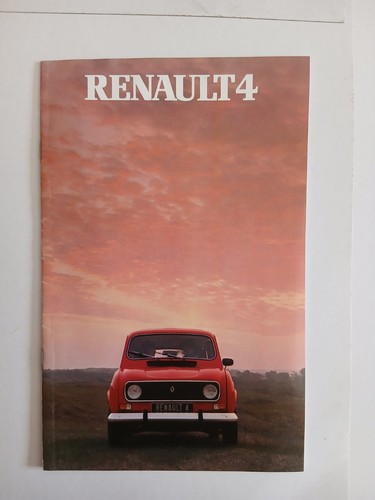 Renault r4 r4tl - 4, r4gtl
