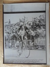 Photo de presse Tour d'Espagne 84 Victoire de Francesco MOSER (11ème étape)