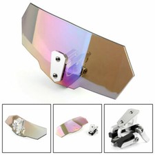 Universel Ajustable Pare Brise Moto Déflecteur Pour Honda Yamaha WI AV A