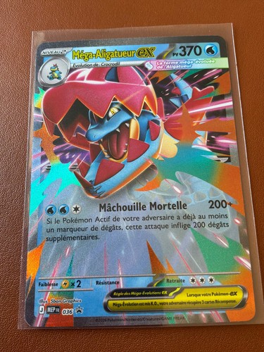 Carte pokemon mega aligatueur - pokemon, mega-aligatueur