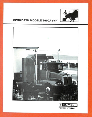 Kenworth trucks modele t 600 - /,