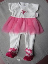 Vêtement : Robe de danseuse  corolle  pour poupée  36 cm