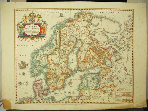 Carte scandinavie ap - carte, d'ap