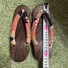 String en bois motif japonais